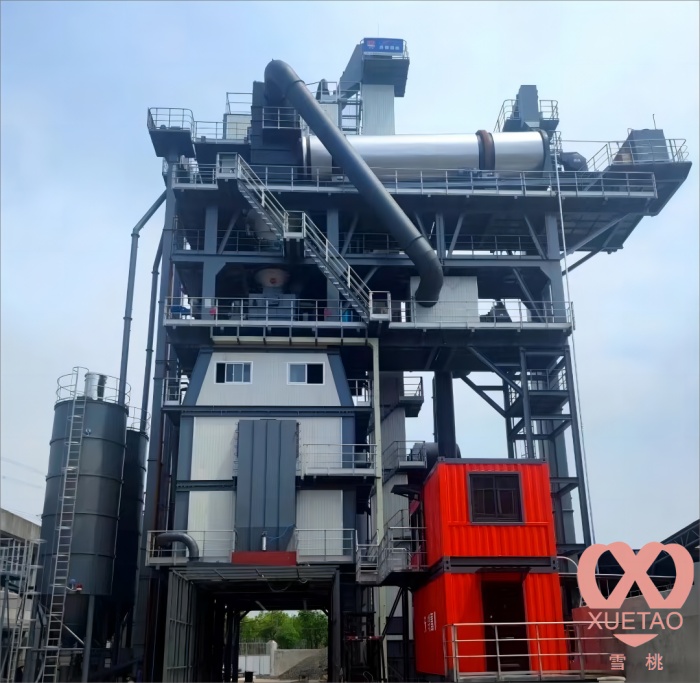 Wuxi Xuetao Integrated Environment-Friendly Asphalt Hot Recycled Mixing Equipment Na Naayos Sa Jiaxing