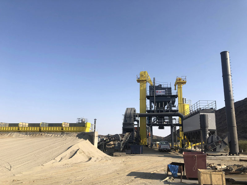 80TPH Stationary Asphalt Mixing Plant